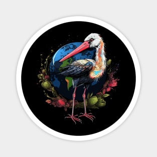 Stork Earth Day Magnet